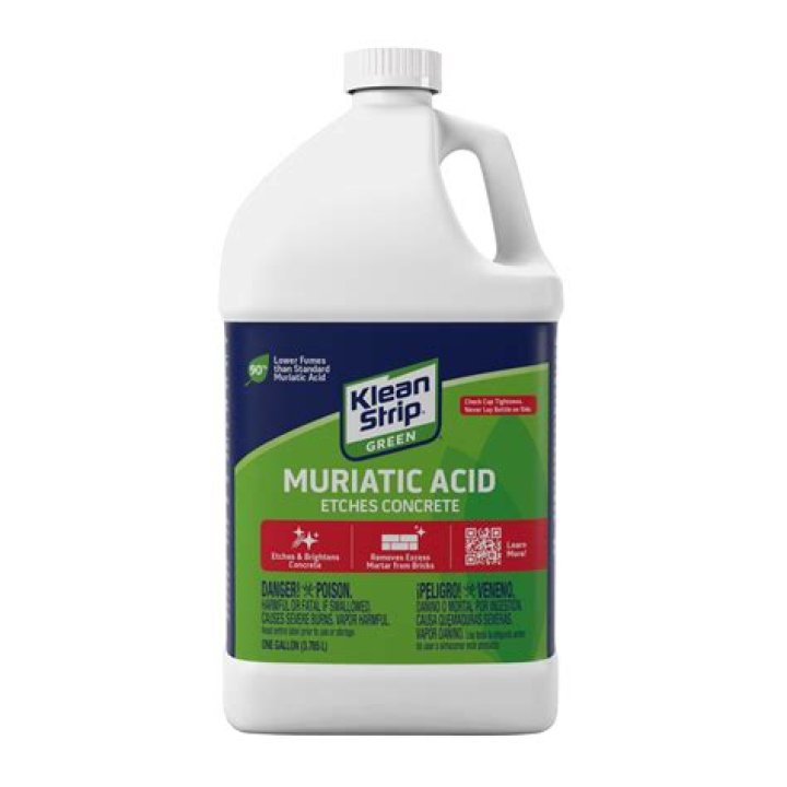 Can I use muriatic acid to clean my shower?