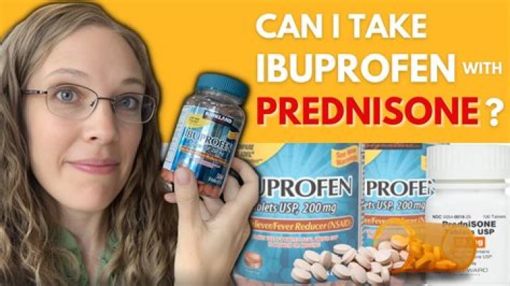 Can you take ibuprofen with bisacodyl?