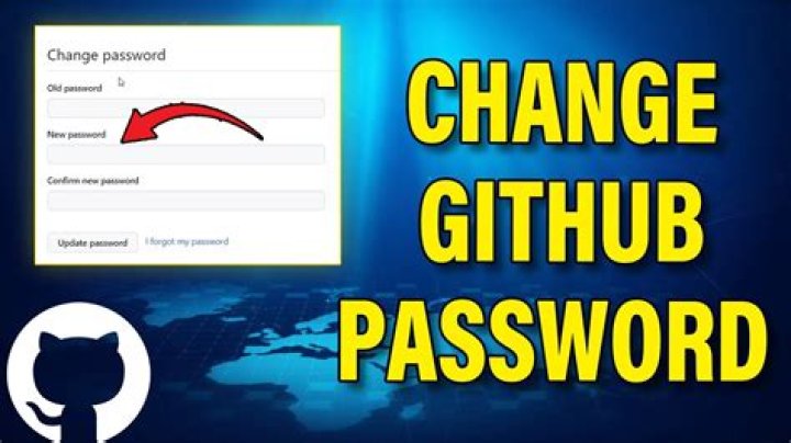 How do I change my github password in terminal?