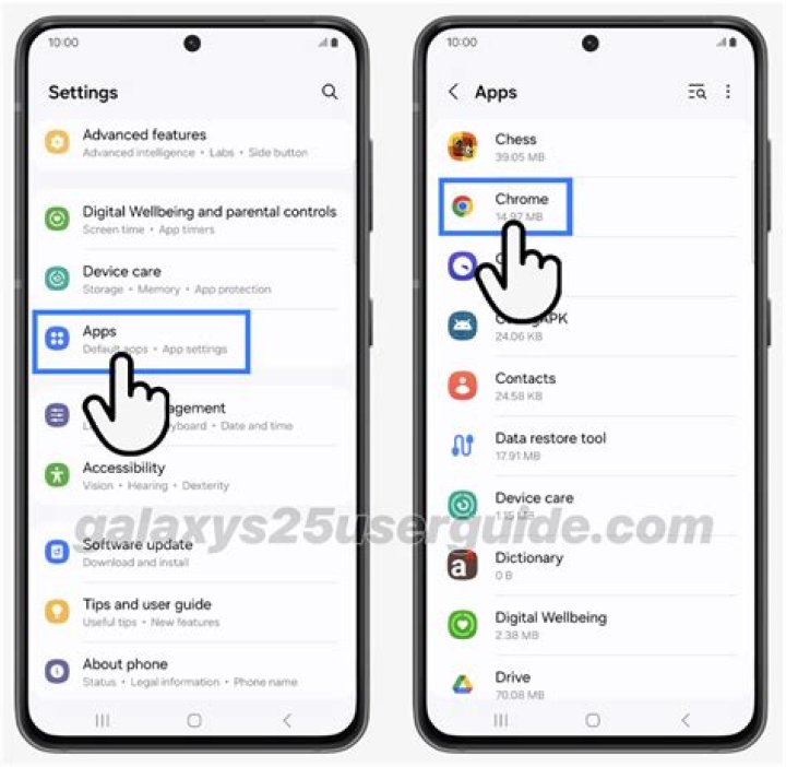 How do I clear everything from my Samsung?