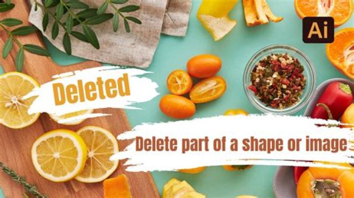 How do I delete part of a shape in Word?