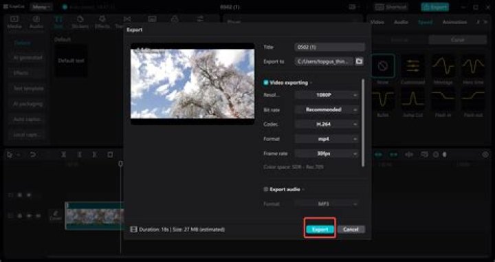 How do I save a premiere project as a mp4?