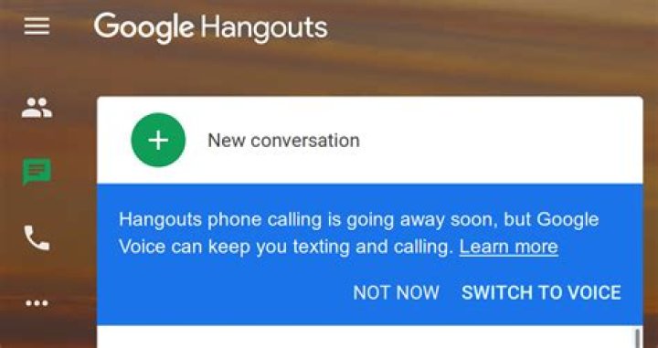 How do I use Google Hangouts voice chat?
