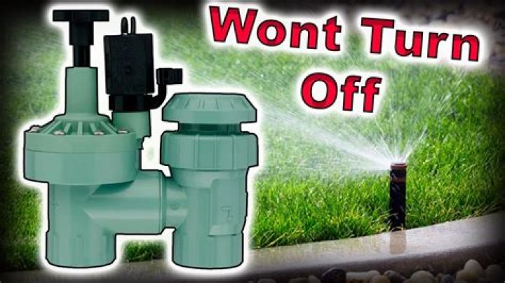 How do you fix a sprinkler zone that is not working?