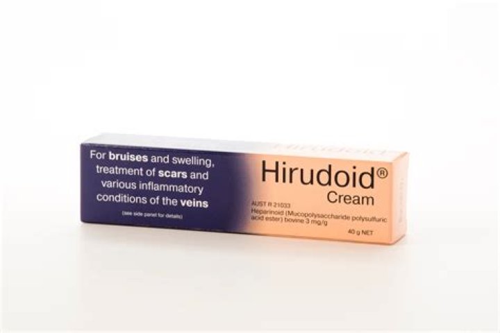 How does Hirudoid cream work?