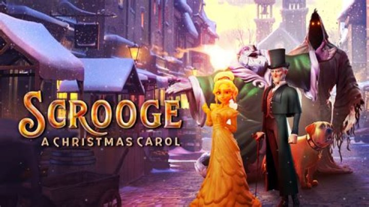 How does Scrooge get rid of the spirit?