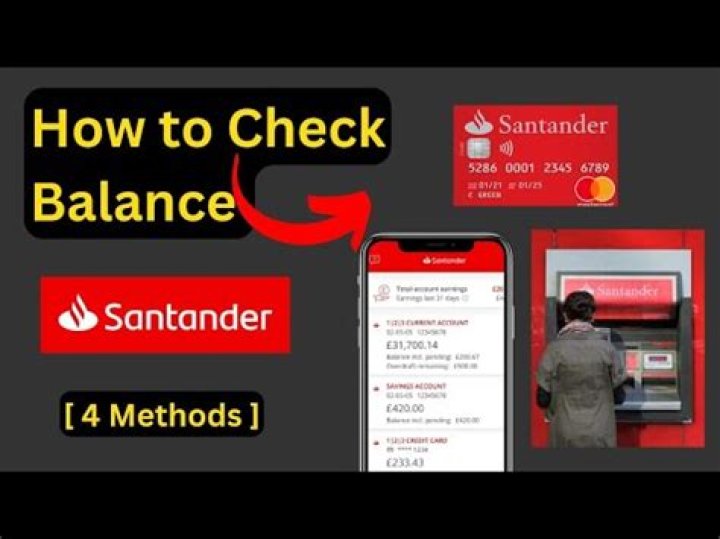 How much are Santander checks?