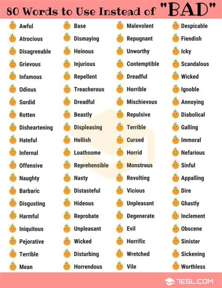 What are bad words called in English?