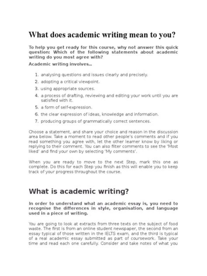 What does writing mean to you?