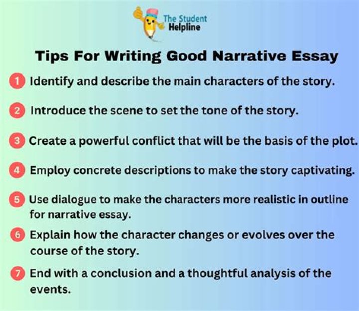 What makes a good narrative paragraph?