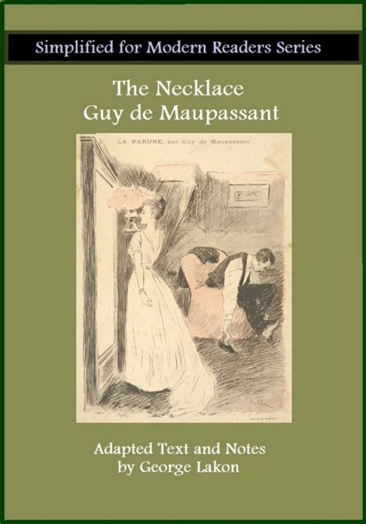 When was the necklace by Guy de Maupassant?