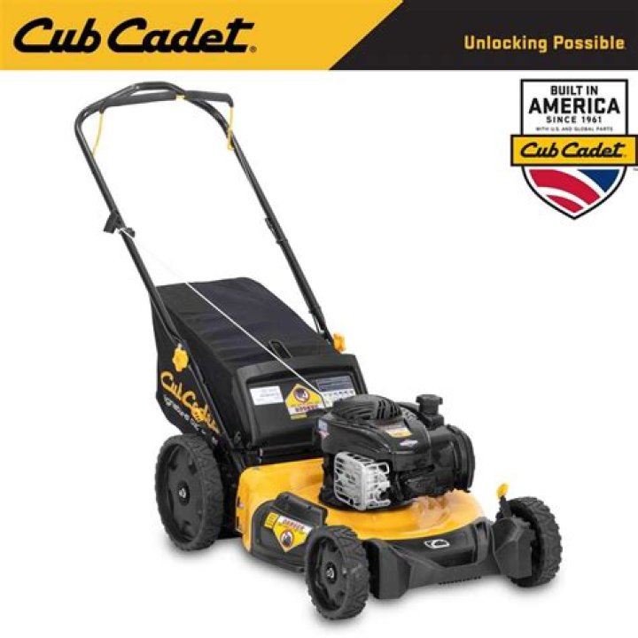 Where are Cub Cadet push mowers made?