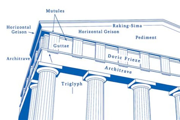 Who invented French Doric and French ionic?